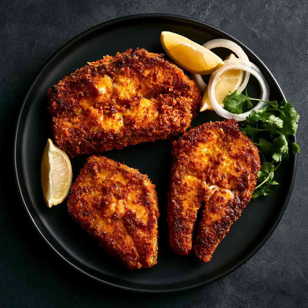 Crisp spiced Konkan fish fry at The Konkan